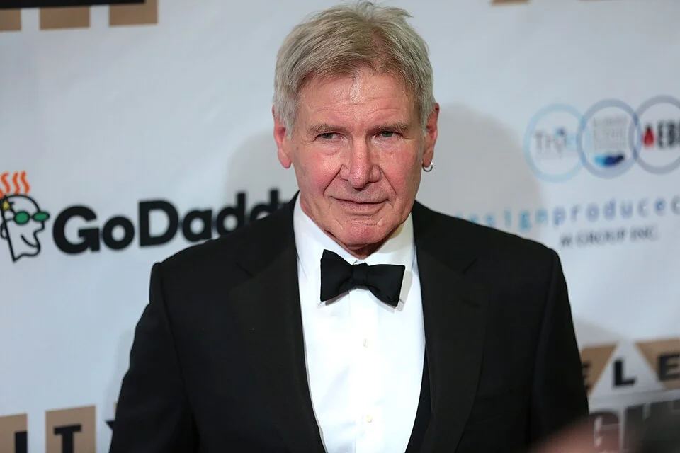 Harrison Ford smiling at public event in 2026
