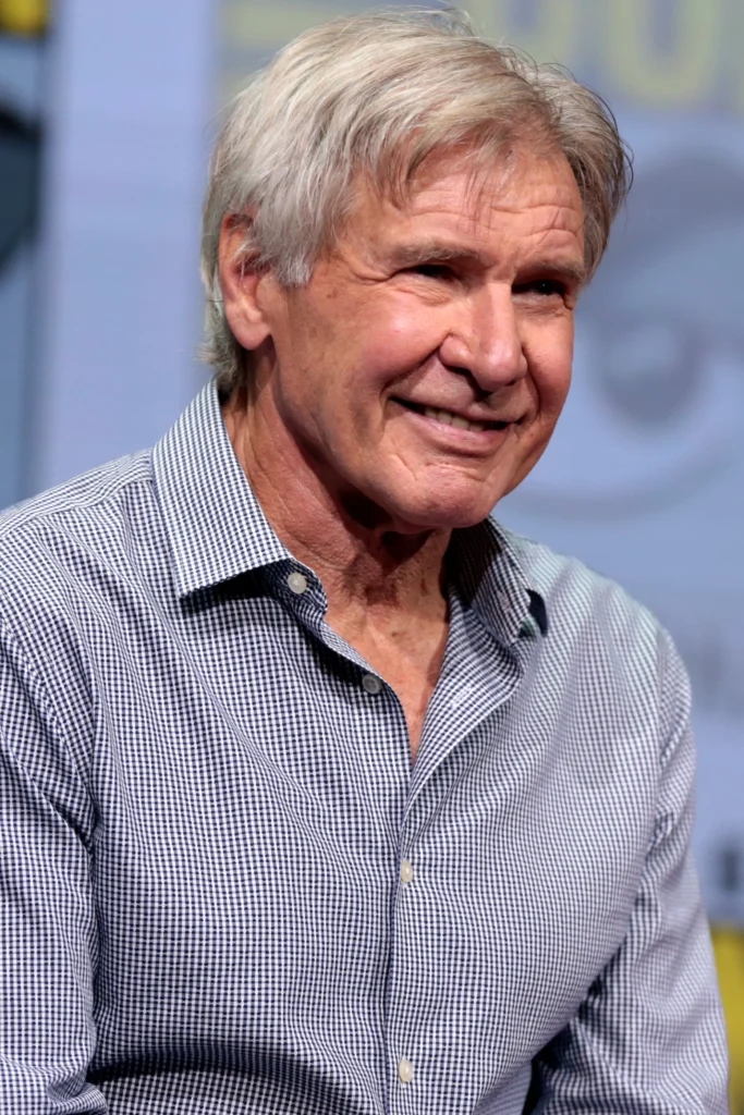 Harrison Ford smiling at public event in 2026