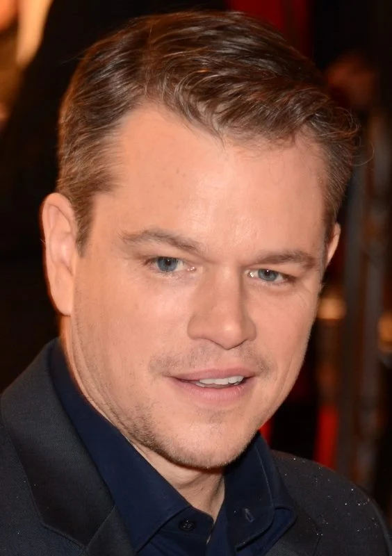 Matt Damon at red carpet event in dark suit