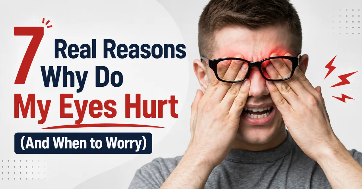 why do my eyes hurt