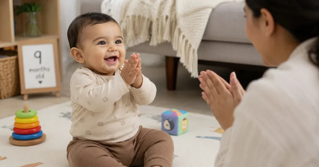 what age do babies clap