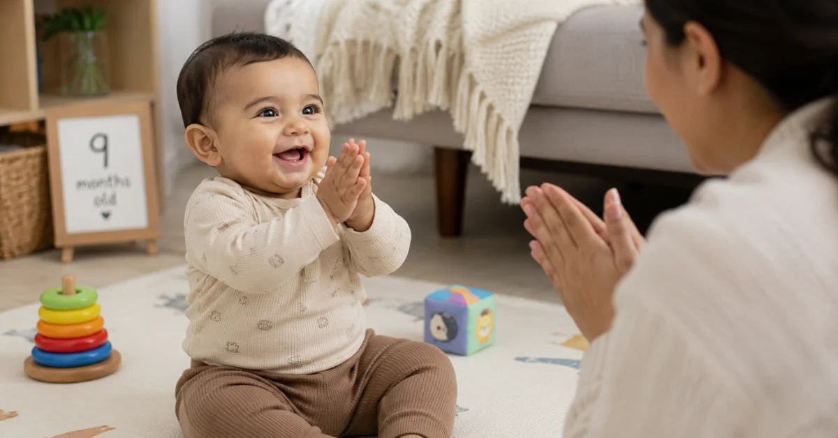 what age do babies clap