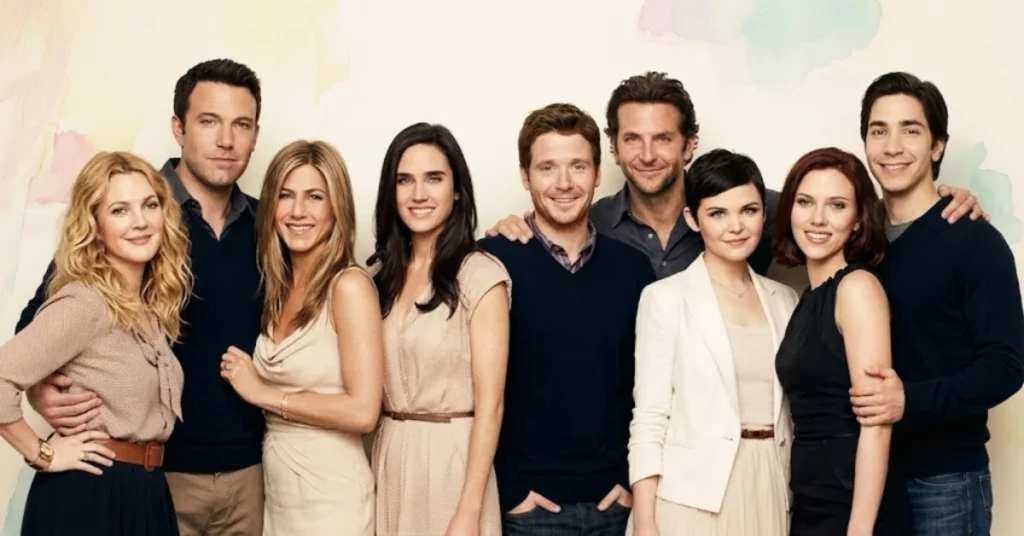 He's Just Not That Into You 2009 cast featuring Jennifer Aniston and Ben Affleck