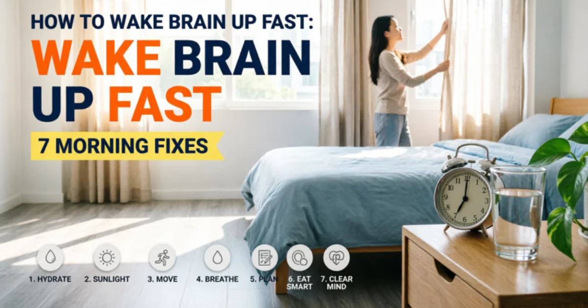 how to wake brain up