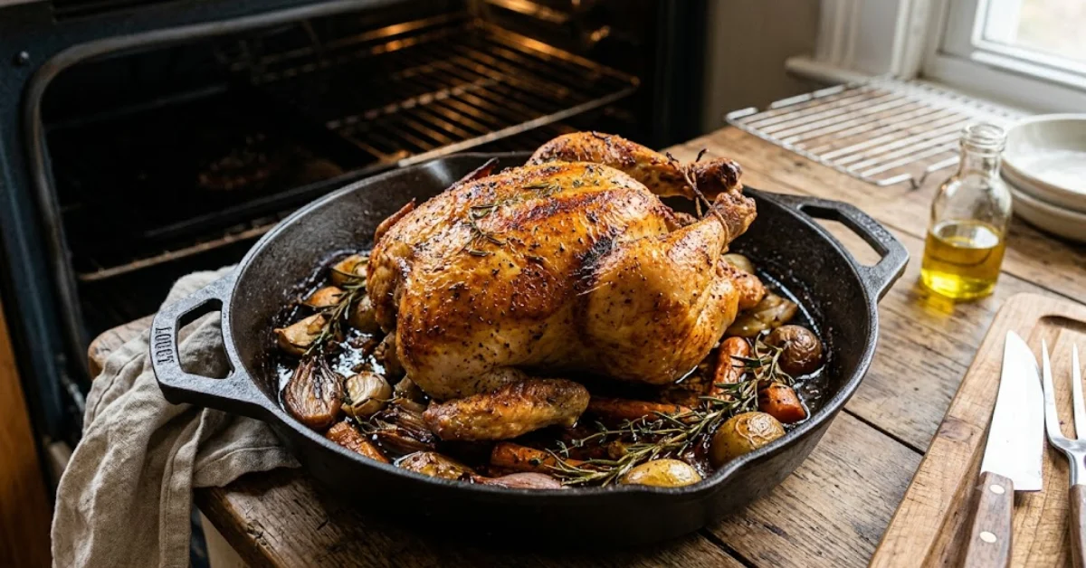 how to cook a whole chicken