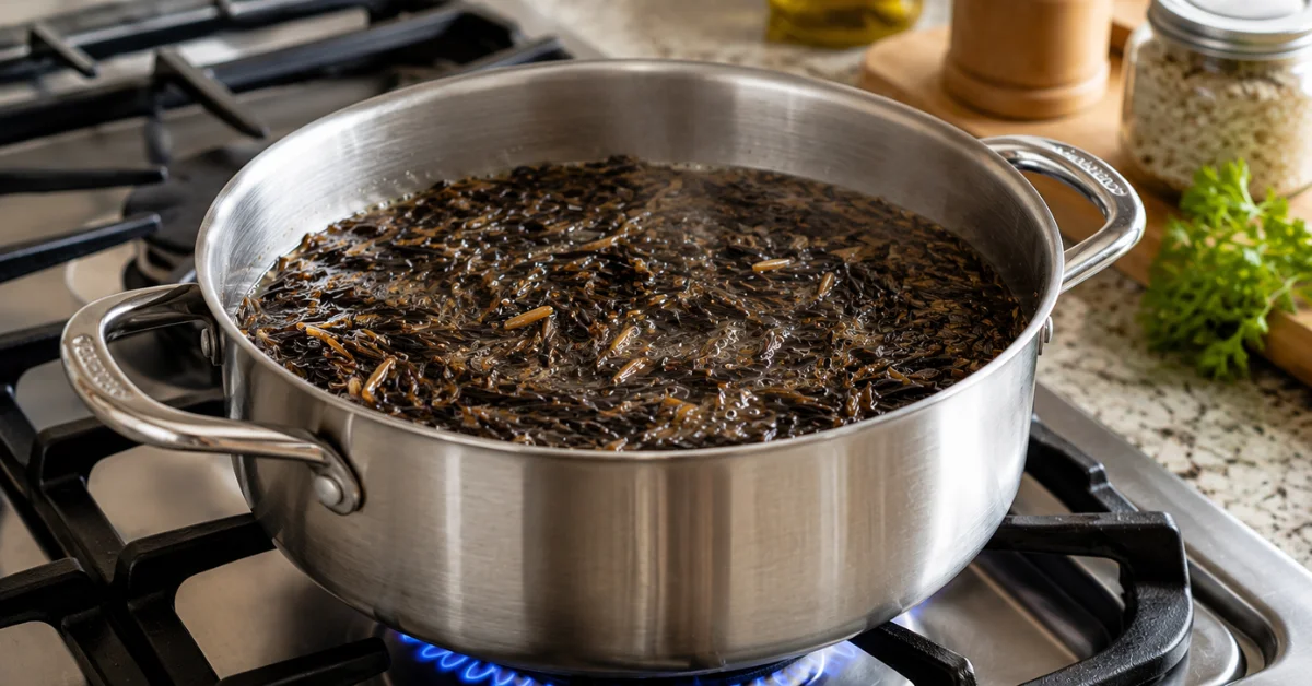 how to cook wild rice