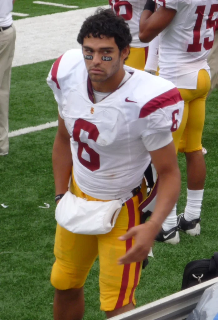 Mark Sanchez USC Trojans quarterback number 6 college football