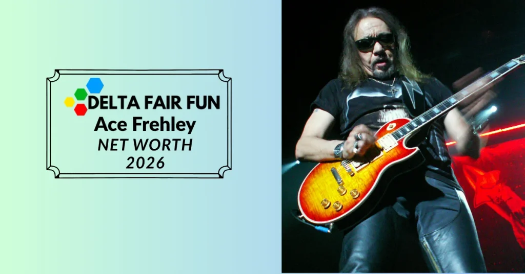 Ace Frehley performing with KISS — deltafairfun.com