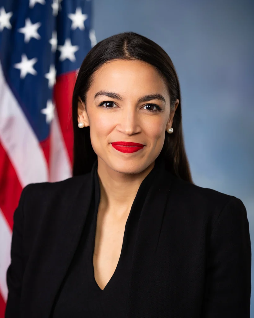Alexandria Ocasio-Cortez official congressional portrait 2026
