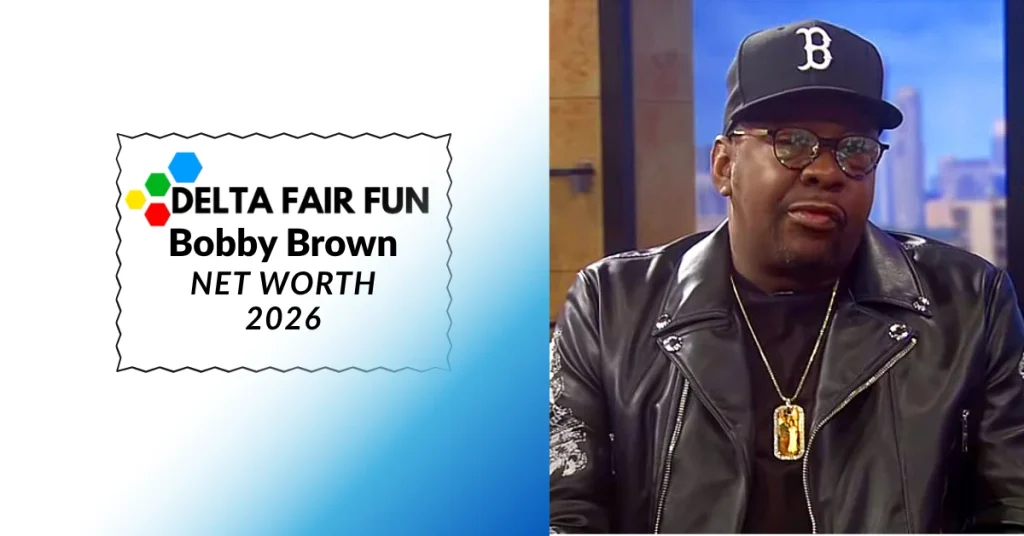 Bobby Brown performing on stage — deltafairfun.com