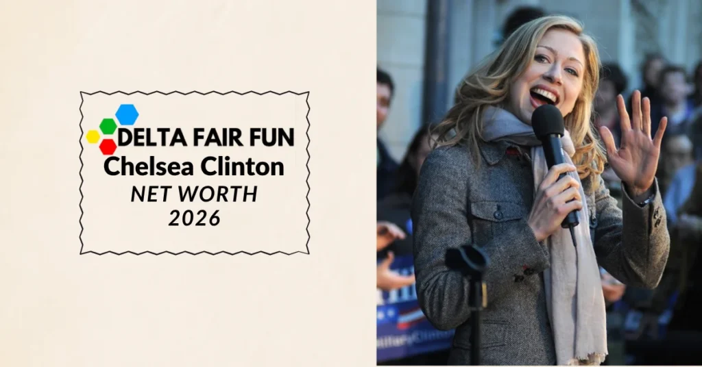 Chelsea Clinton at a public event — deltafairfun.com