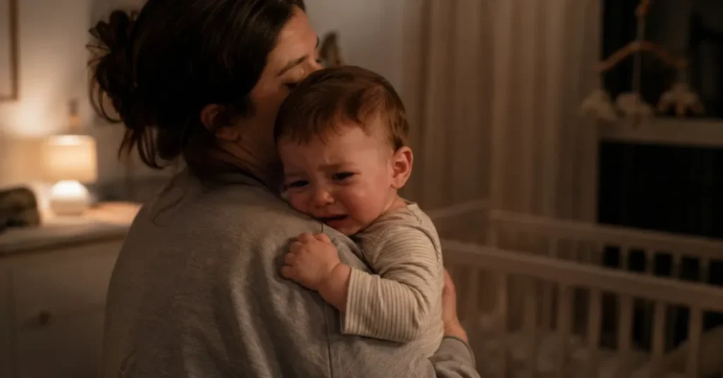 Leap 7 for babies — clingy crying baby comforted at night