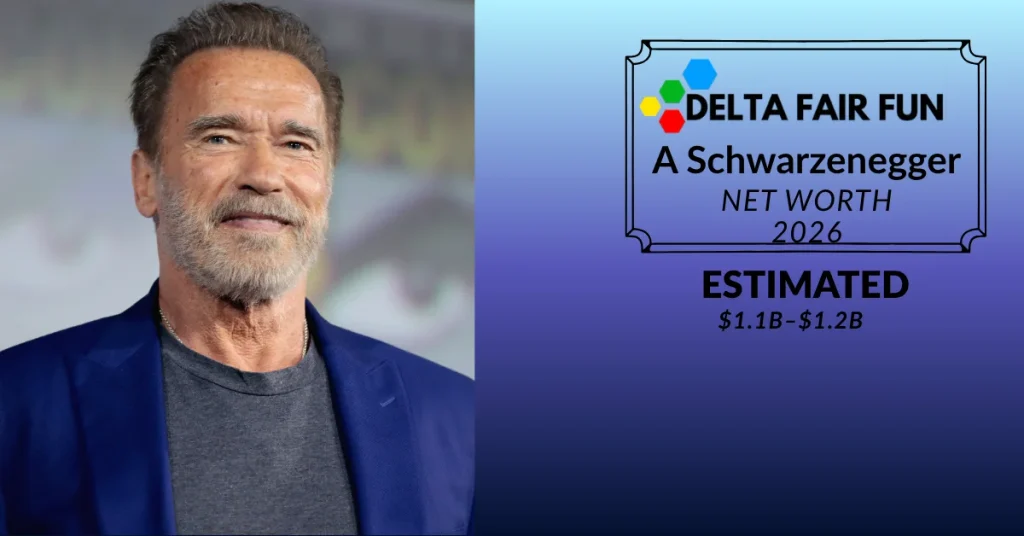 Arnold Schwarzenegger net worth ranking chart — deltafairfun.com