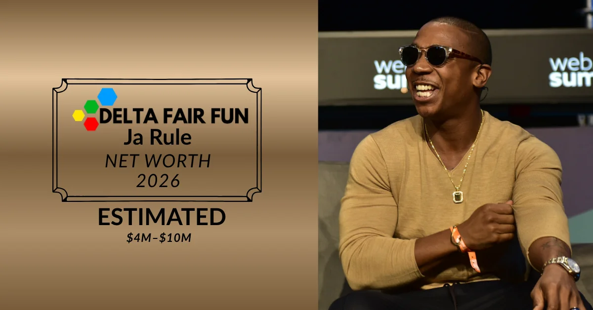 Ja Rule performing on stage — deltafairfun.com