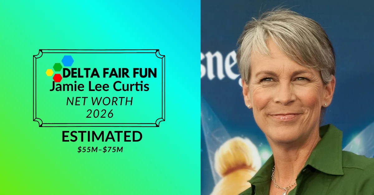 Jamie Lee Curtis at an awards event — deltafairfun.com