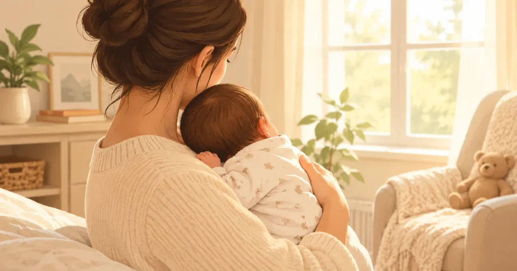 Parent choosing modern female Viking names for a newborn daughter