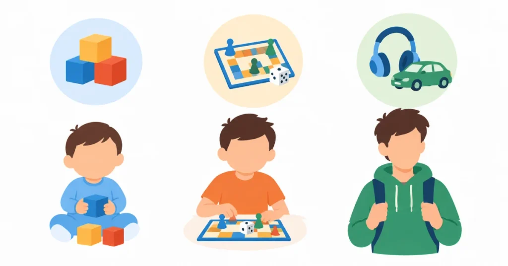 Age-appropriate one on one time with each child activity ideas by age group