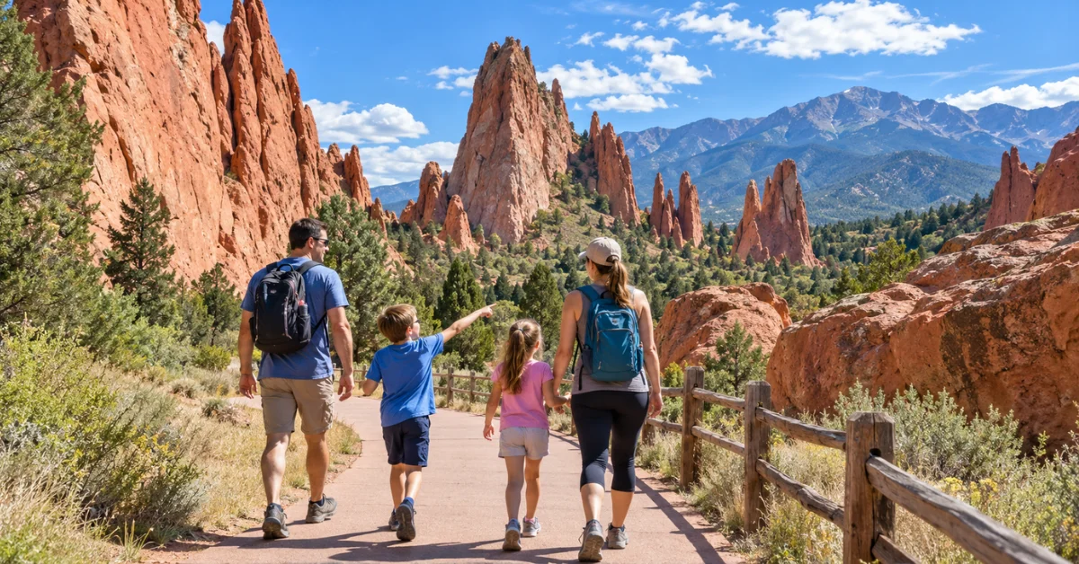 What to do in Colorado Springs with kids: Garden of the Gods hike